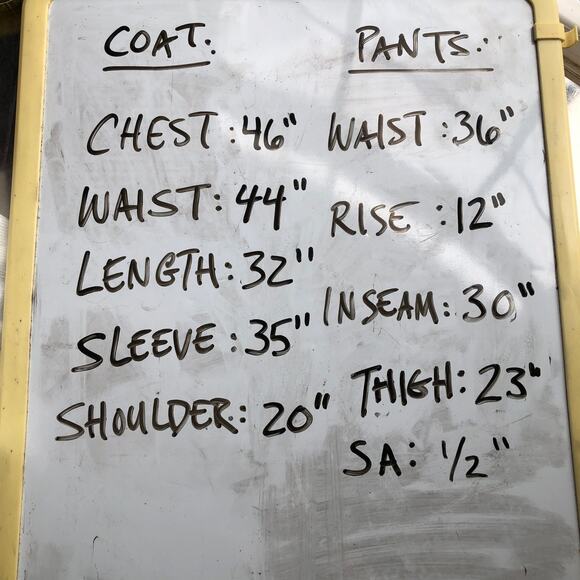 VTG 90s Ralph Lauren Green Label Wool Cashmere Suit 42R Classic Fit Black Canada - Picture 14 of 14